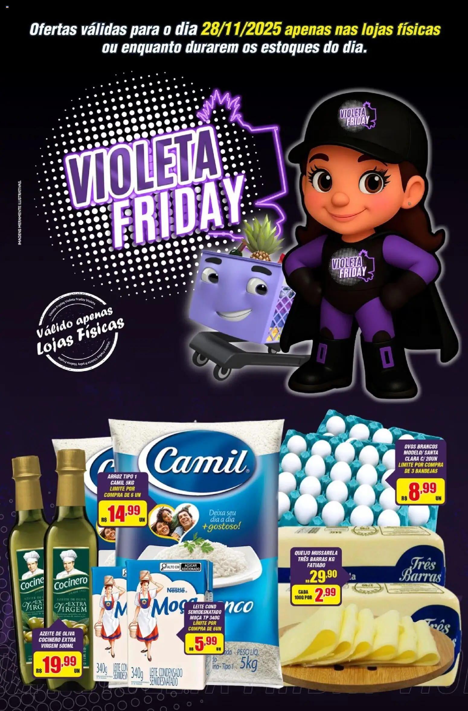 Violeta Supermercados Black Friday - página 1- válido a partir de 28/11/2025
