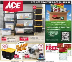 Preview ACE Hardware Weekly Ad valid from 12/26/2025