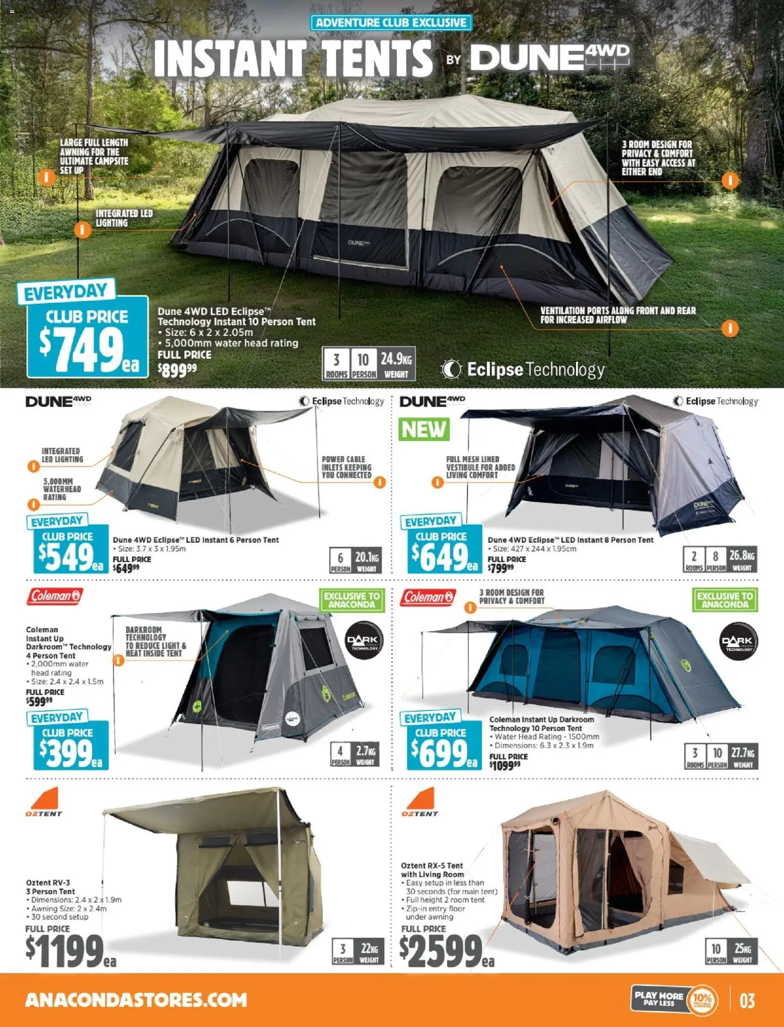 Anaconda - Easter's Calling Get Out More - page 3- valid from 23/02/2026