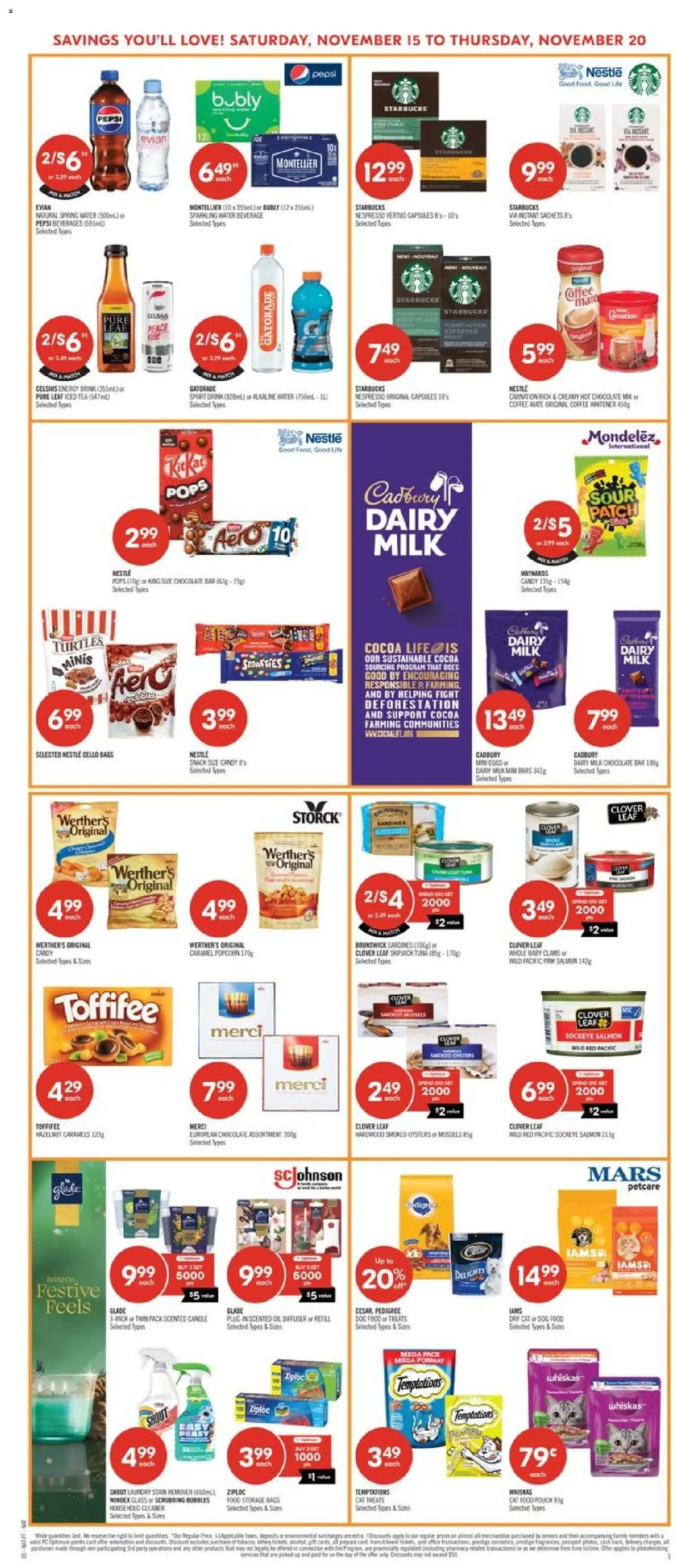 Shoppers weekly flyer / circulaire - page 8- valid from Nov 15, 2025
