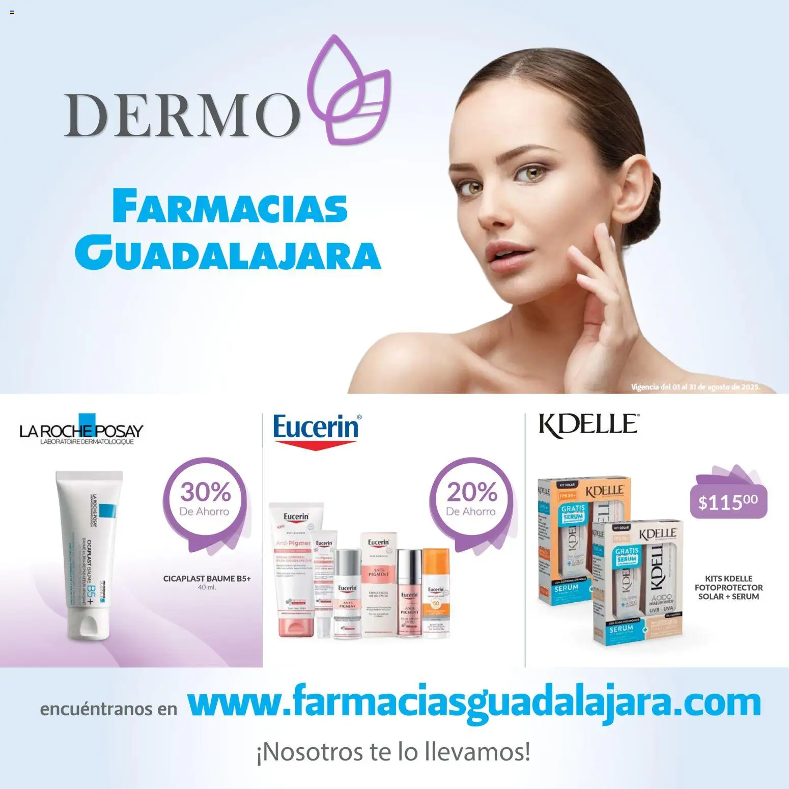 Farmacia Guadalajara catálogo Dermo - página 1- válido desde 01/01/2026
