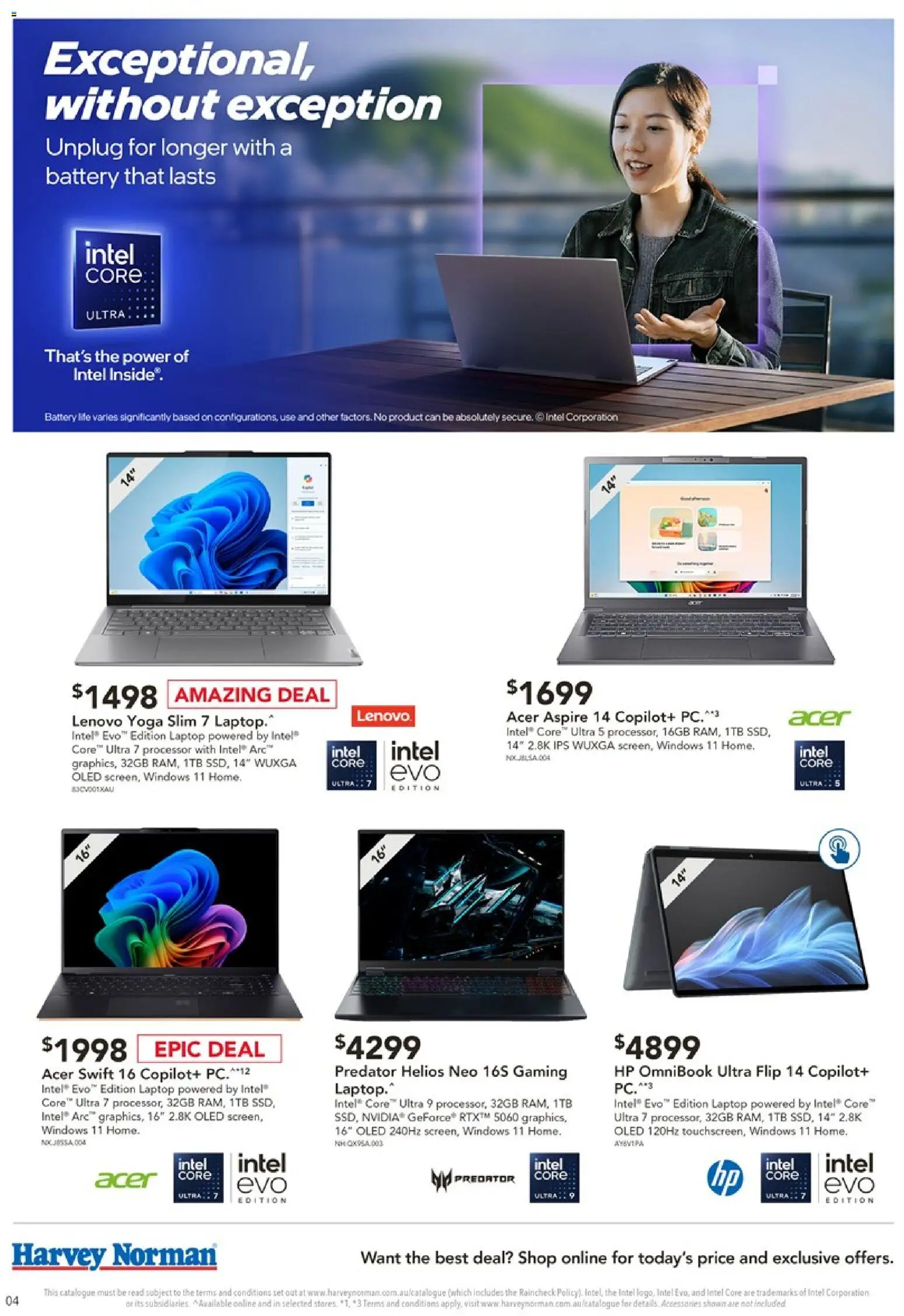 Harvey Norman Computers Hot Tech Deals - page 4- valid from 19/02/2026