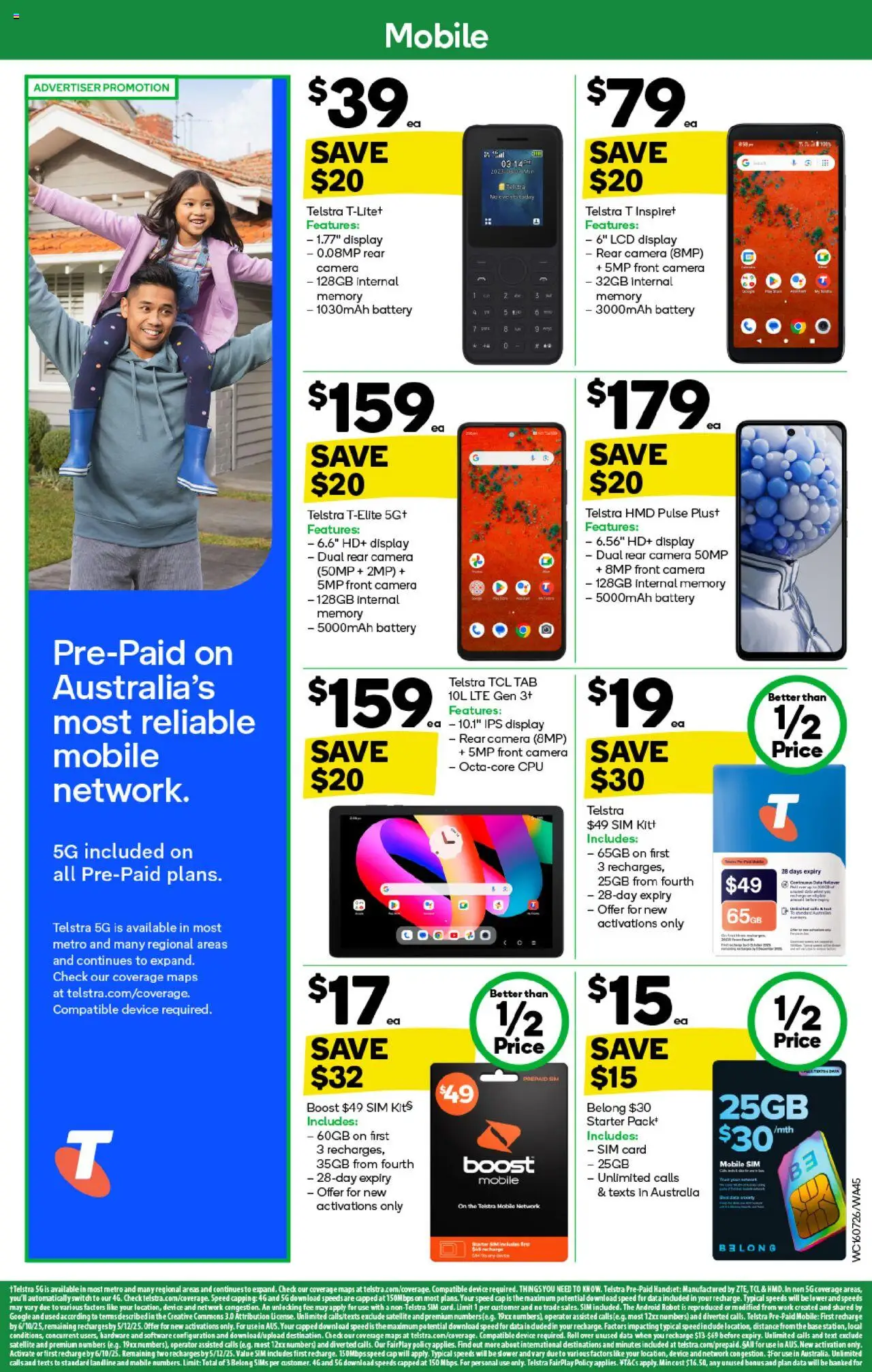 Weekly catalogue Woolworths WA 16/07 - page 45- valid from 16/07/2025