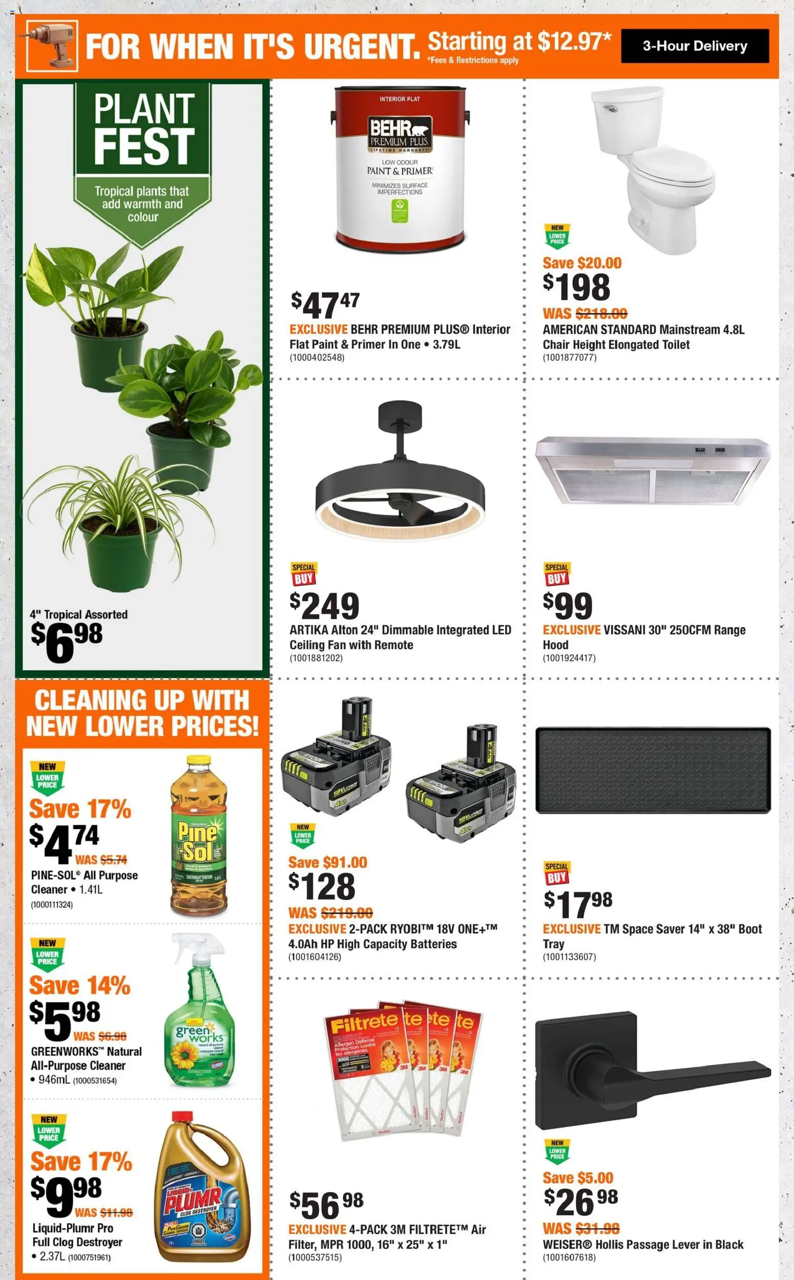 Home Depot weekly flyer / circulaire - page 2- valid from Jan 1, 2026