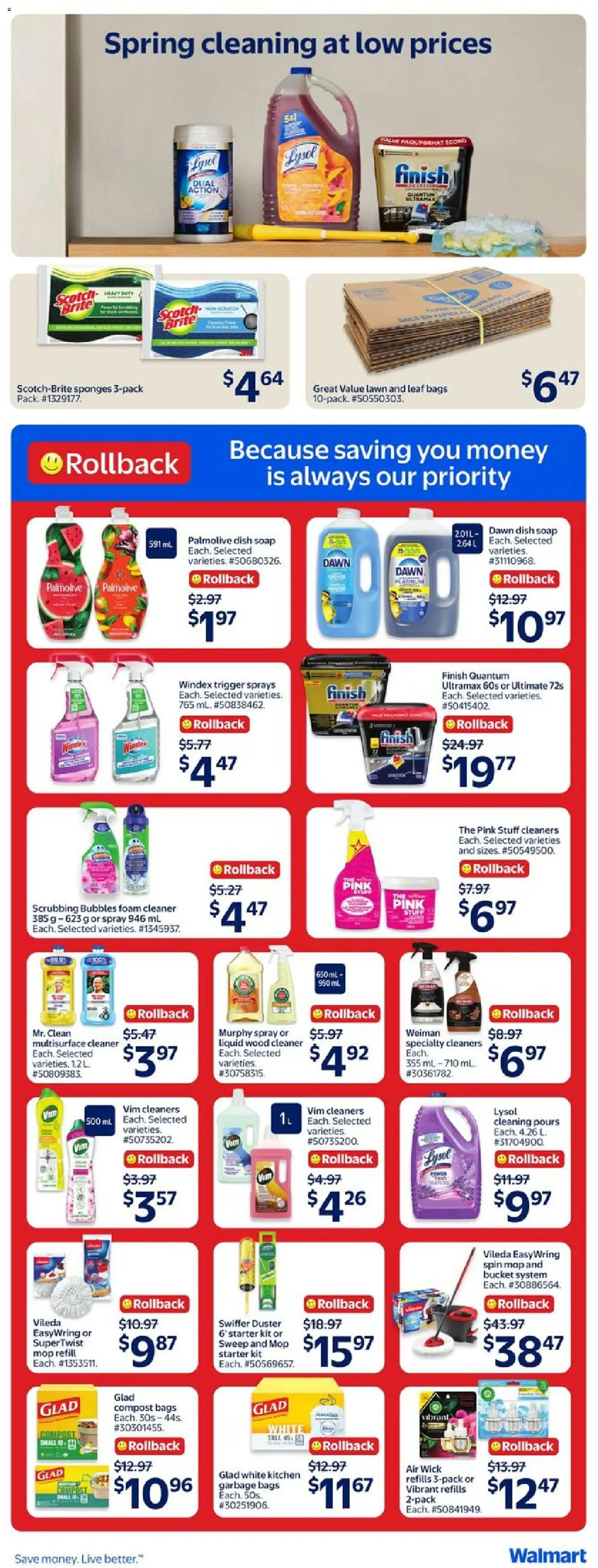 Walmart weekly flyer - page 9- valid from Apr 16, 2026