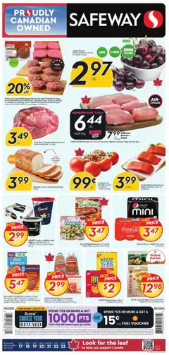 Preview Safeway weekly flyer / circulaire valid from Jul 17, 2025