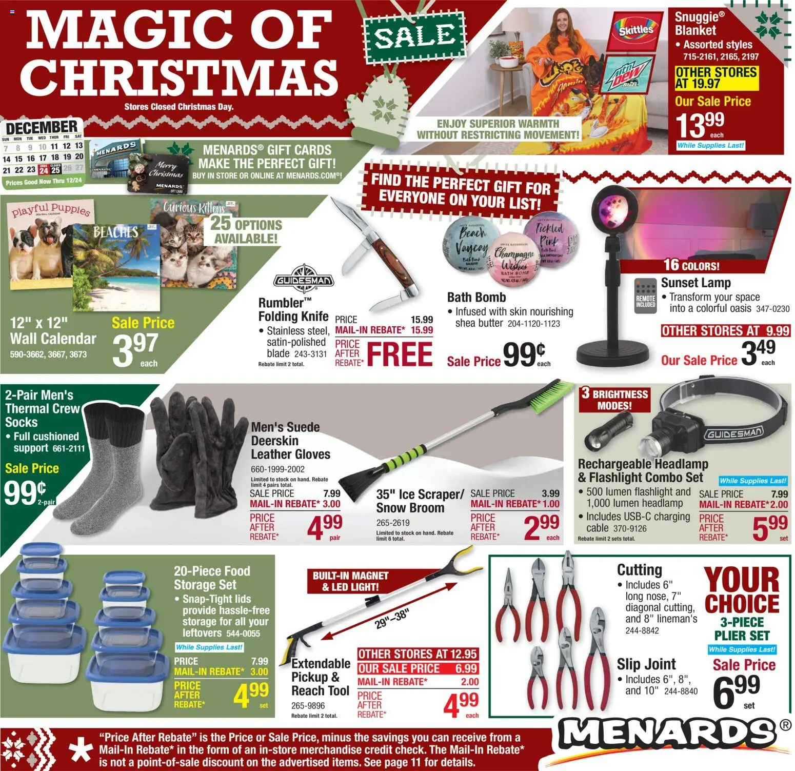 Menards - Weekly Ad - page 1- valid from 12/10/2025