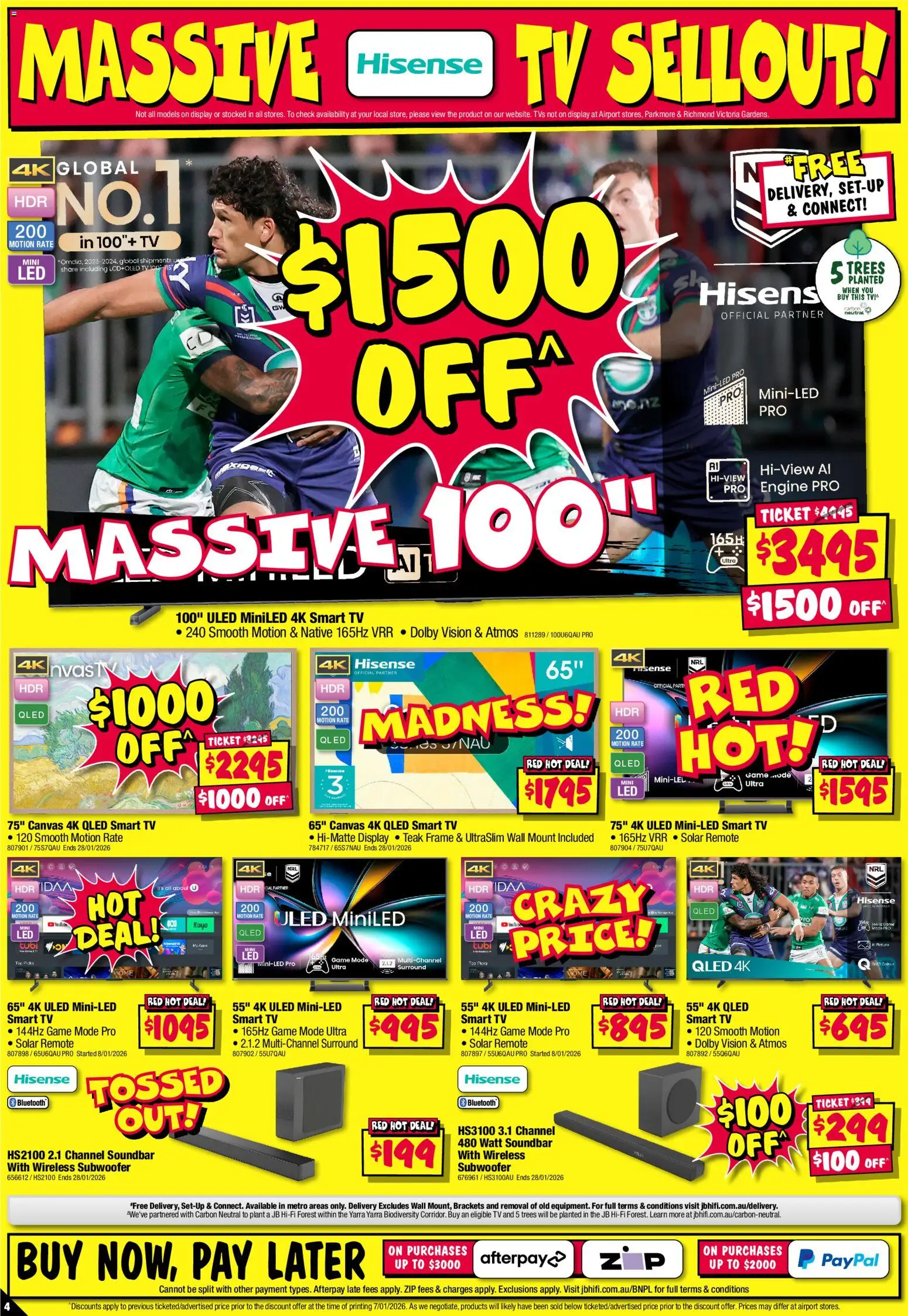 JB Hi-Fi Big Brand Sellout - page 4- valid from 15/01/2026