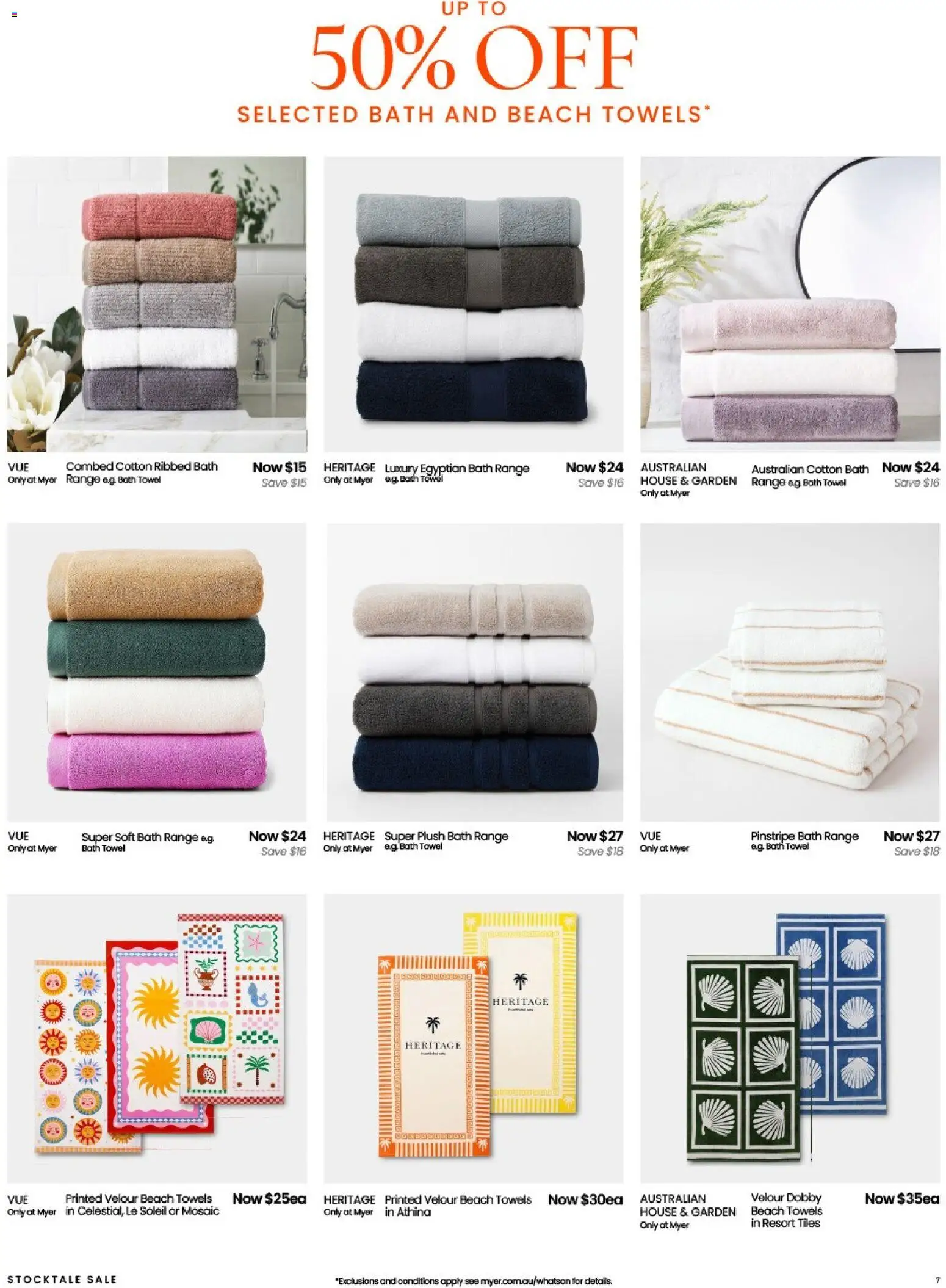 Myer Catalogue Stocktake Sale - page 7- valid from 26/12/2025