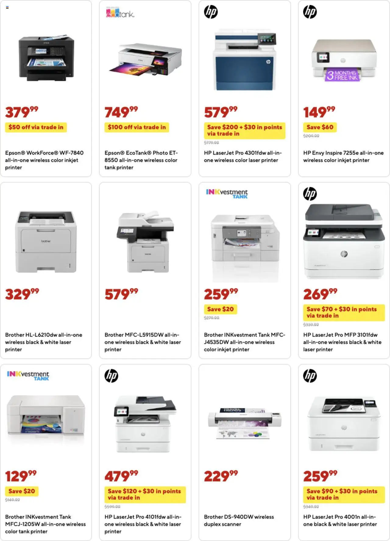Staples Weekly Ad - page 5- valid from 07/13/2025