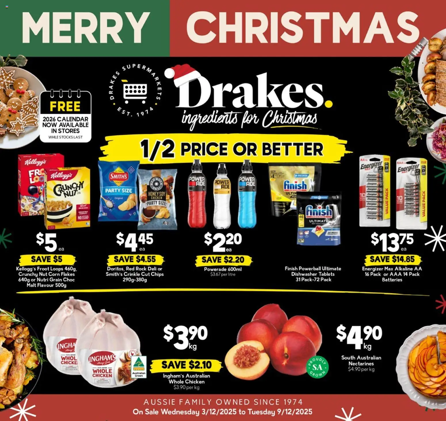 Drakes Catalogue  - page 1- valid from 03/12/2025