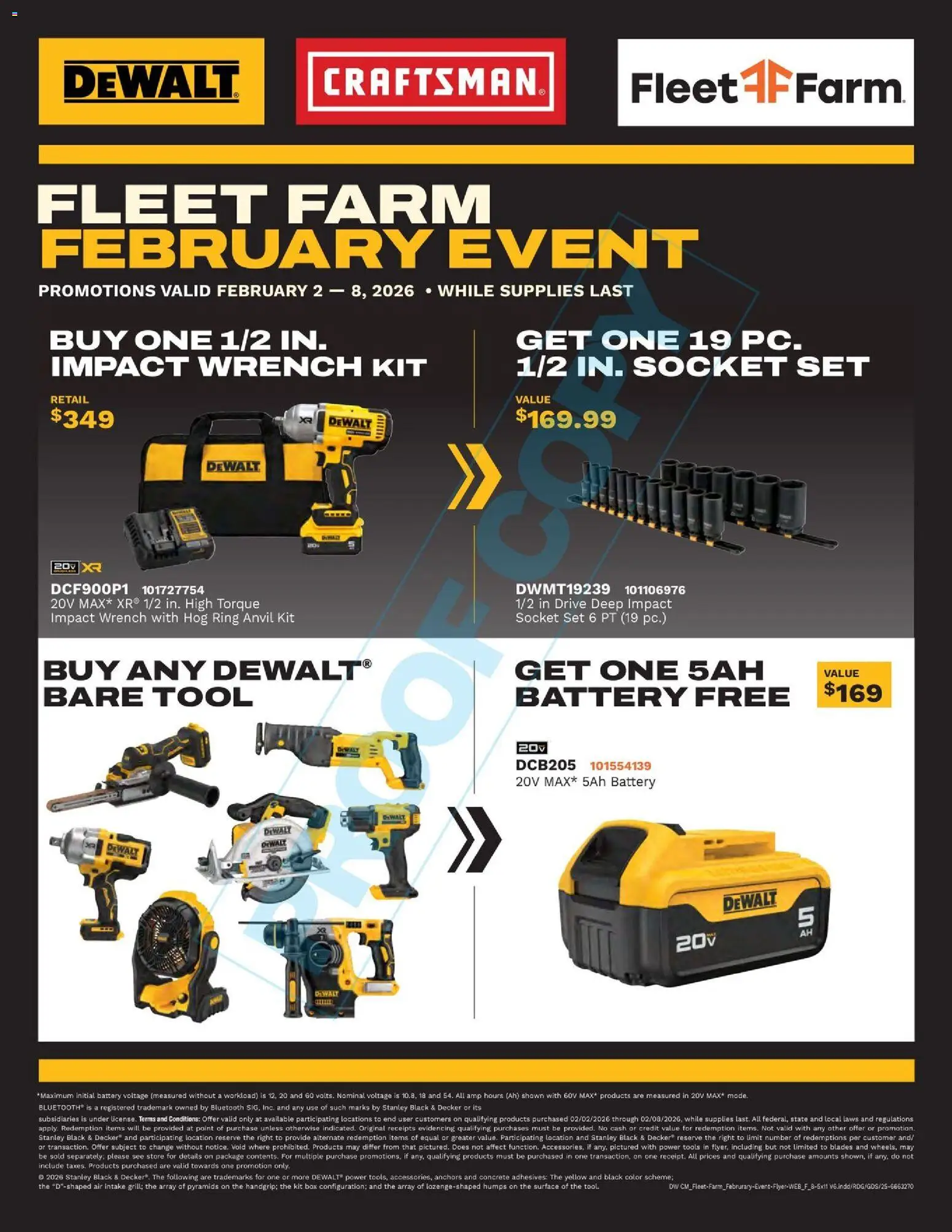 Mills Fleet Farm In Store Only – Deal Day - page 1- valid from 02/02/2026