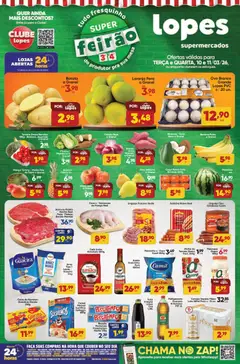 Pré-visualização Lopes Supermercados - Ofertas da semana válida a partir de 10/03/2026