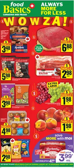 Preview Food Basics weekly flyer / circulaire valid from Jan 22, 2026