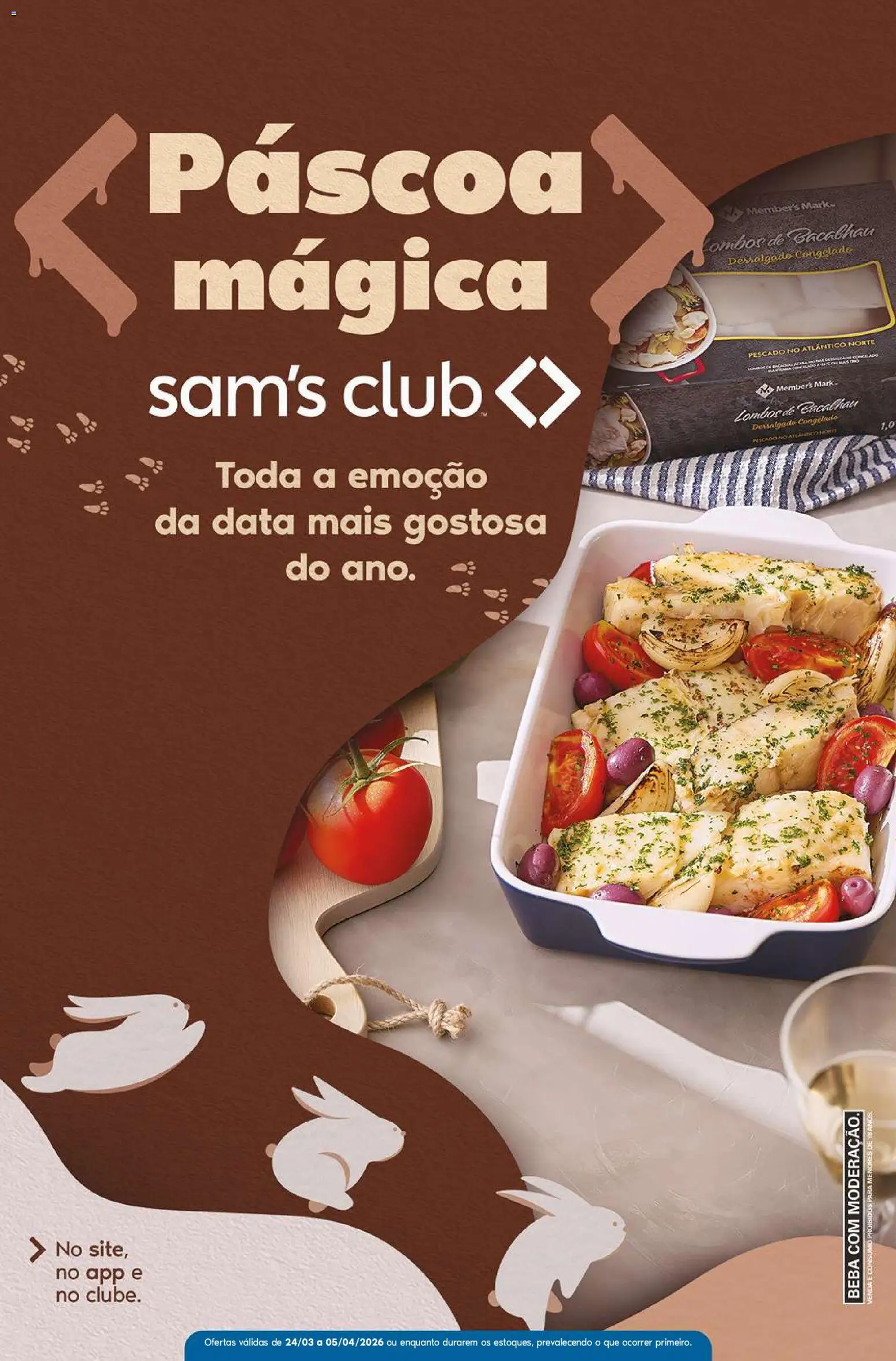 Sam's Club ofertas Páscoa - página 1- válido a partir de 24/03/2026
