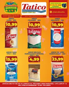 Pré-visualização Tatico - Ofertas Fim de Semana válida a partir de 17/01/2026