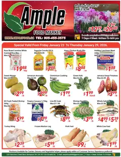 Preview Ample Food Market weekly flyer / circulaire valid from Jan 23, 2026