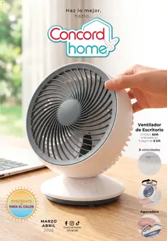 Colchas Concord catálogo Home válido desde 01/03/2026