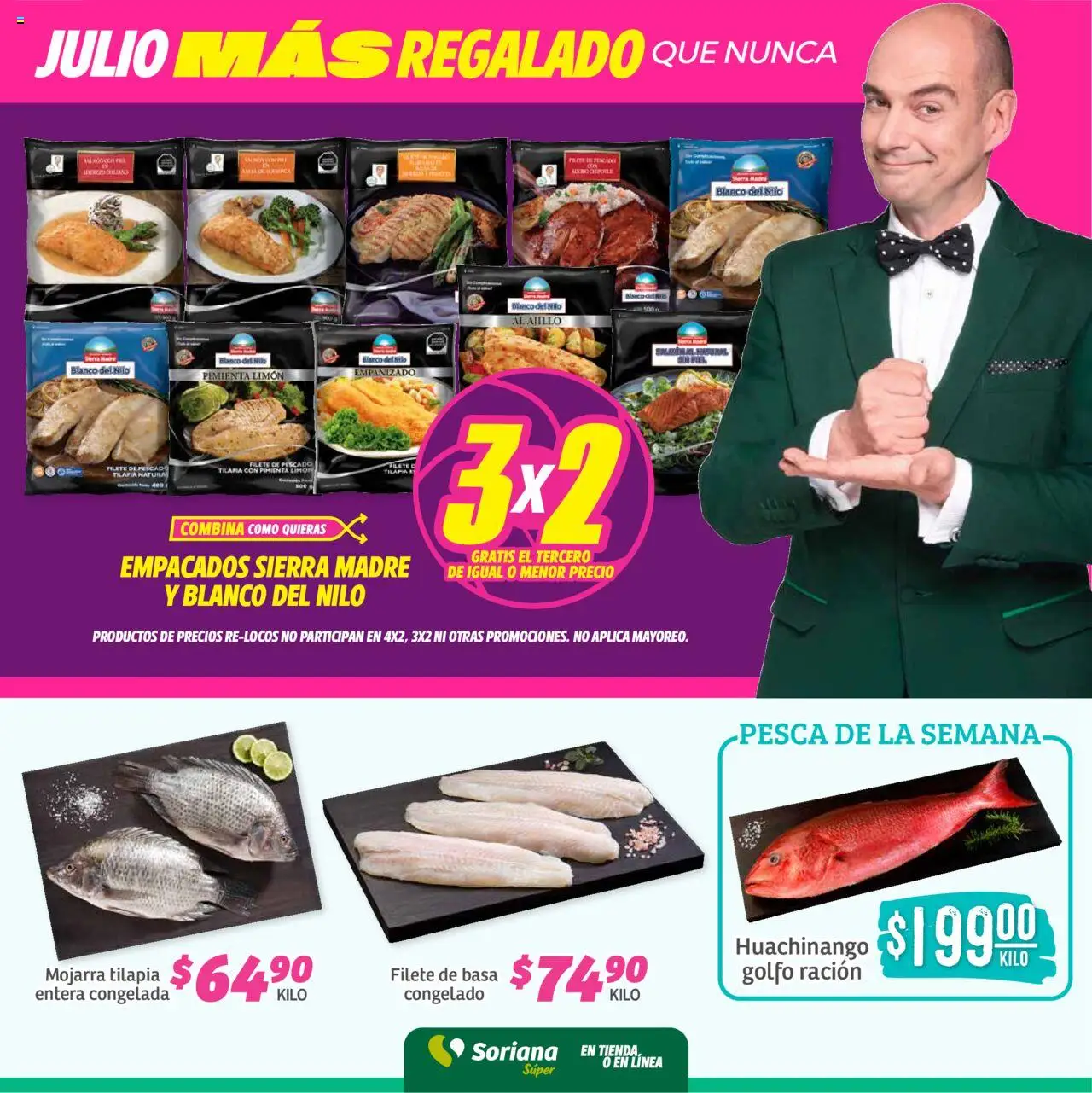 Soriana - Fin de Semana Súper: Ags, Nay, Jal, Qro, Col, Mich, Gto, Hgo, Tlax, Mor, Pue, Gro, Oax, Edo. de Mex, Valle de México, Za - página 5- válido desde 18/07/2025