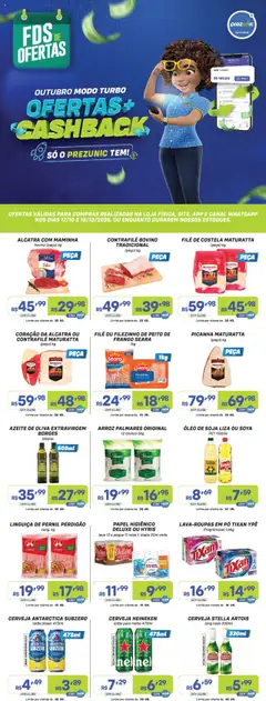 Pré-visualização Encarte Prezunic válida a partir de 17/10/2025