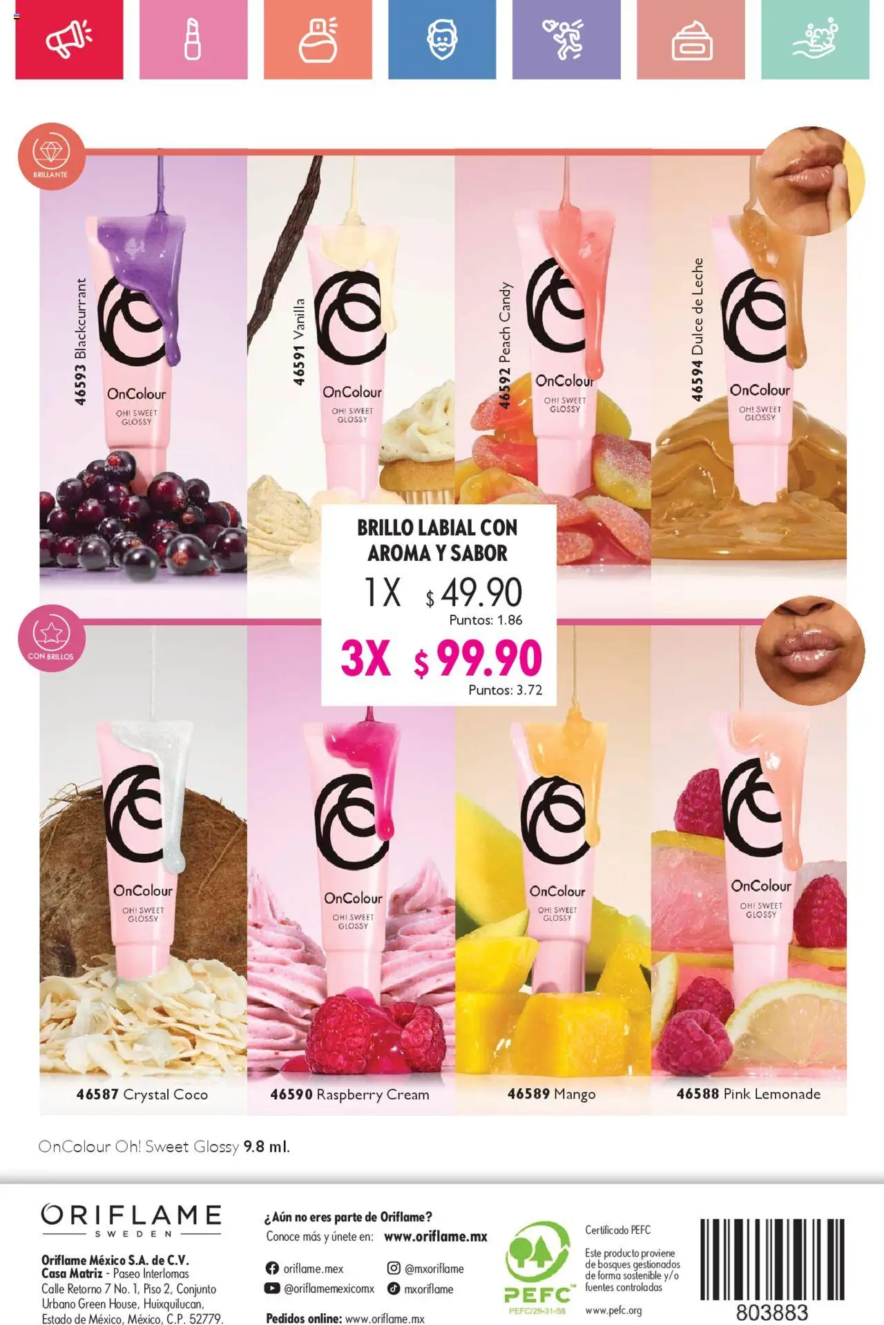 Oriflame campaña 10 2025 - página 132- válido desde 12/07/2025