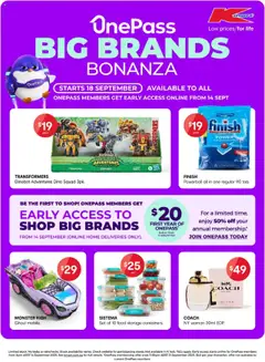 Kmart catalogue preview - valid from 14/09/2025