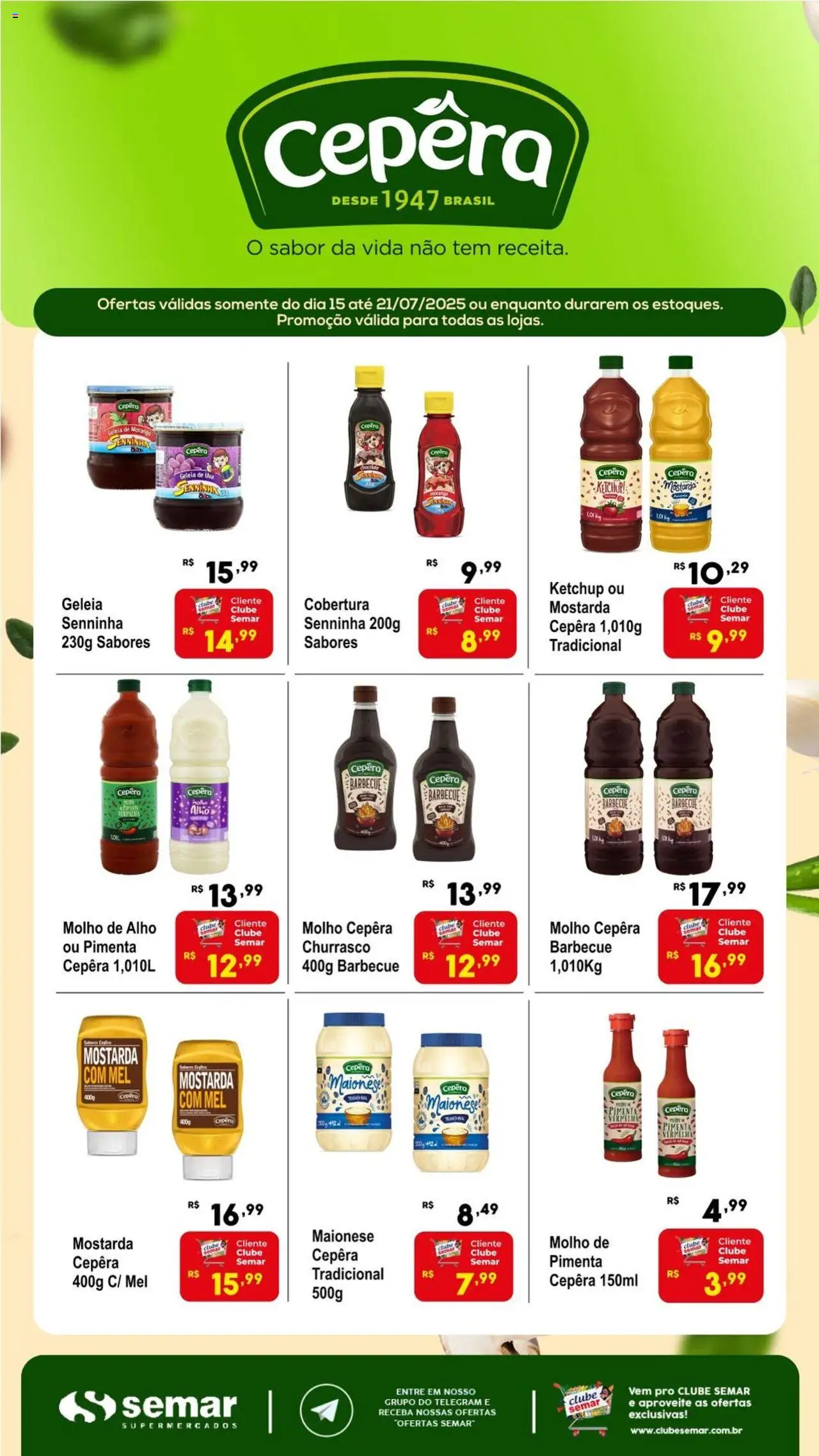Semar Supermercado - Ofertas da semana - página 2- válido a partir de 15/07/2025
