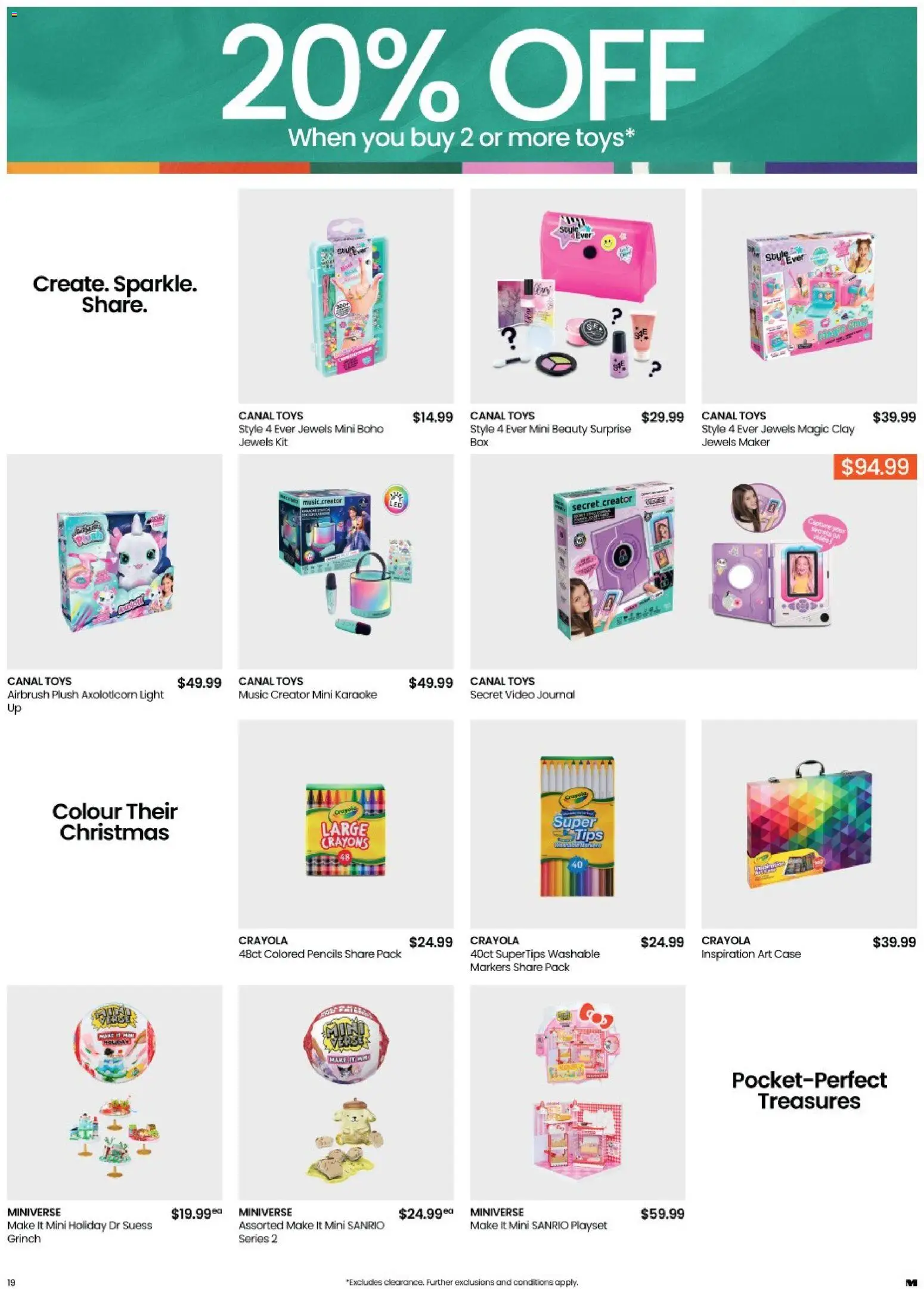 Myer Catalogue Toy Sale - page 19- valid from 27/10/2025