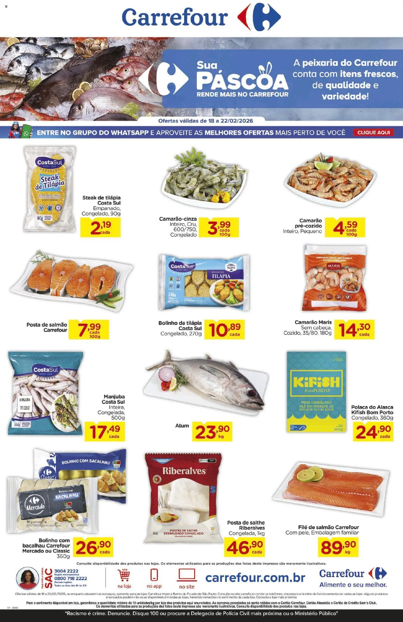 Carrefour - Ofertas Páscoa - página 1- válido a partir de 18/02/2026
