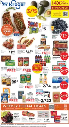 Preview Kroger Black Friday valid from 11/05/2025