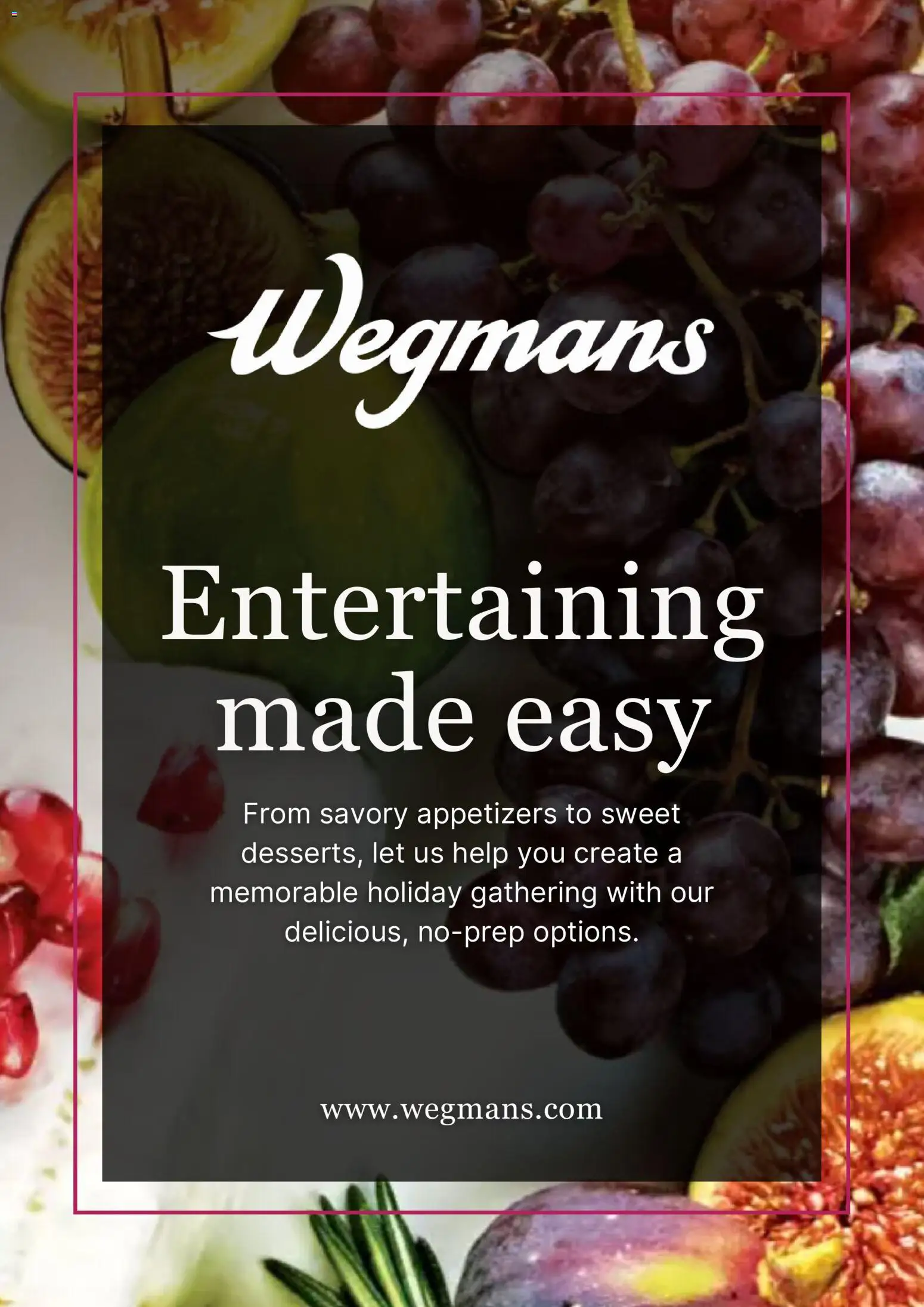 Wegmans Monthly Ad - page 1- valid from 12/01/2025