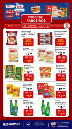 Pré-visualização Semar Supermercado - Ofertas Especial Parceiros válida a partir de 14/09/2025