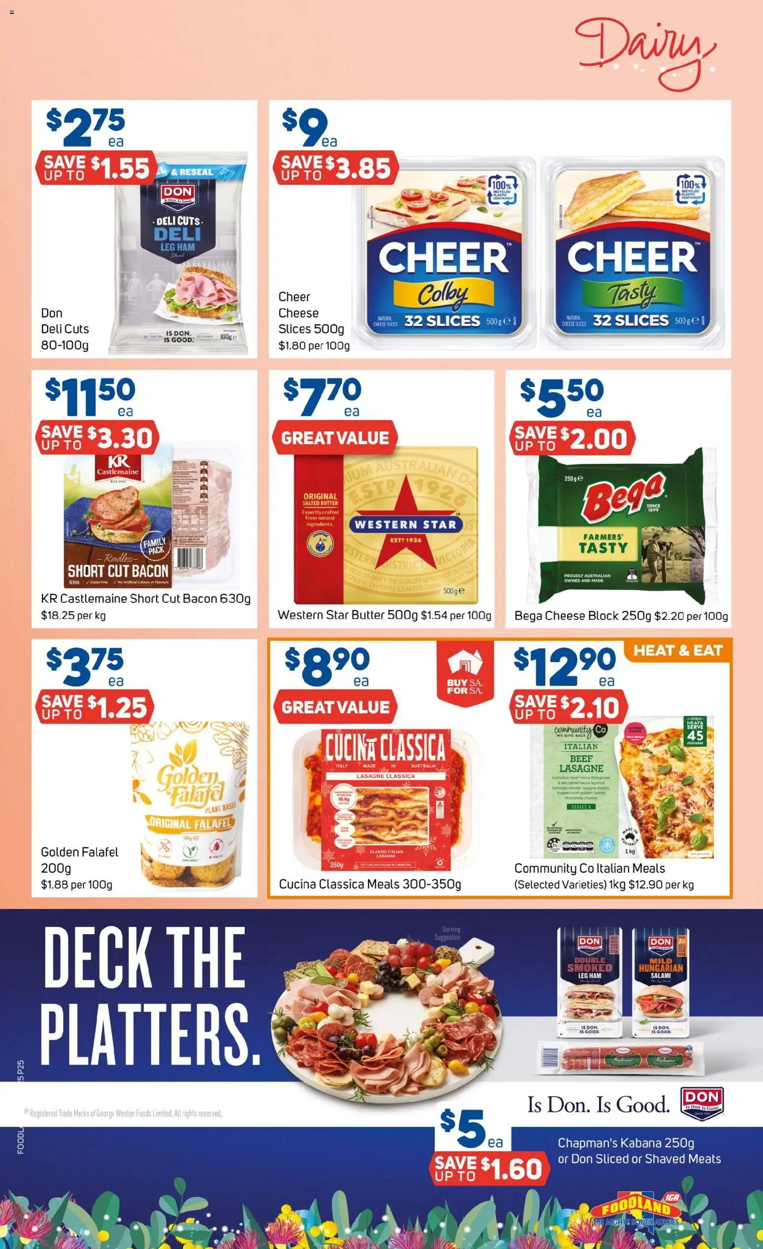 Foodland  Catalogue  - page 25- valid from 03/12/2025