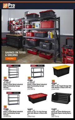 Preview Home Depot Shop Pro Ad valid from 08/04/2025