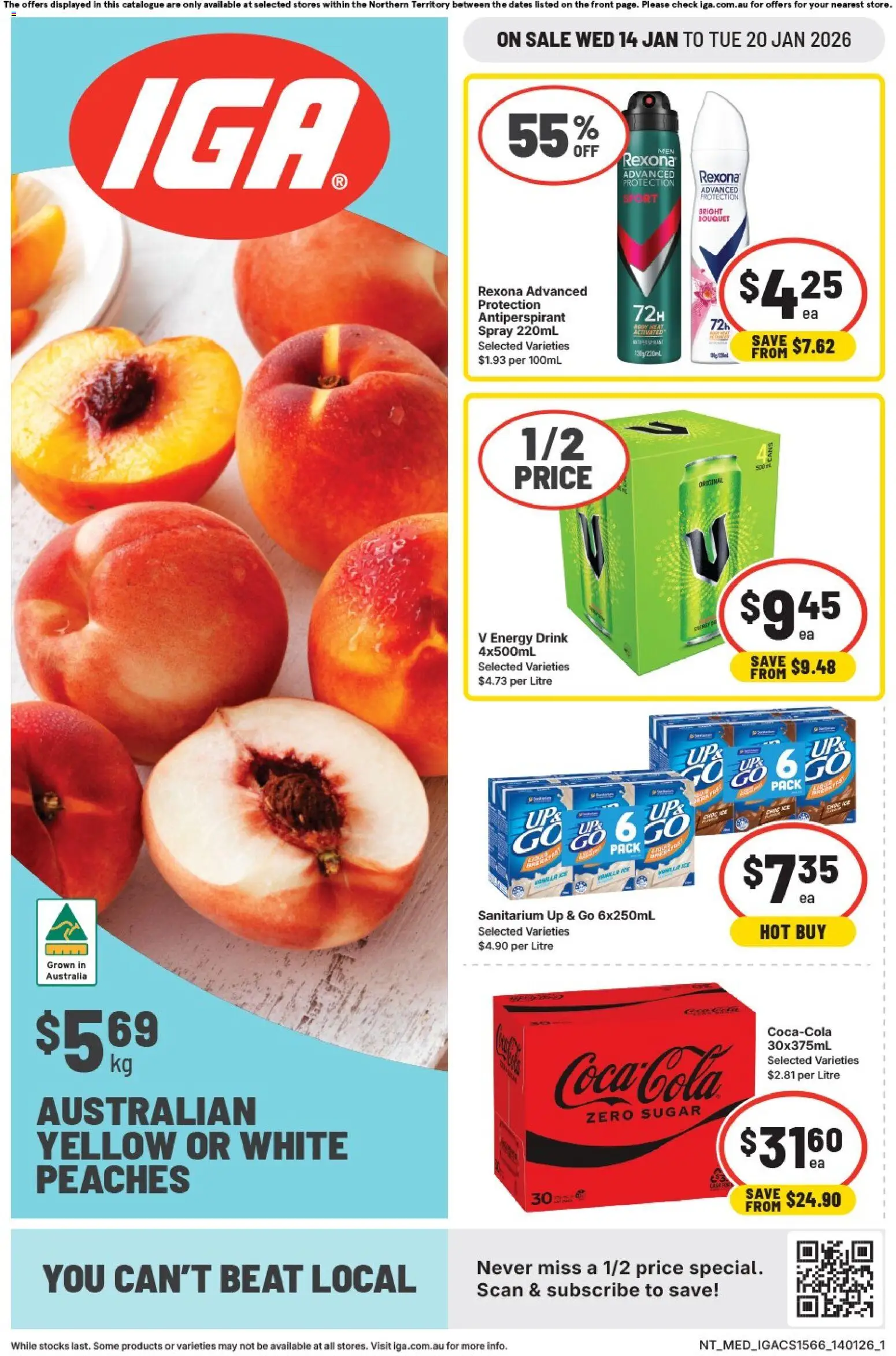 IGA Catalogue NT - page 1- valid from 14/01/2026
