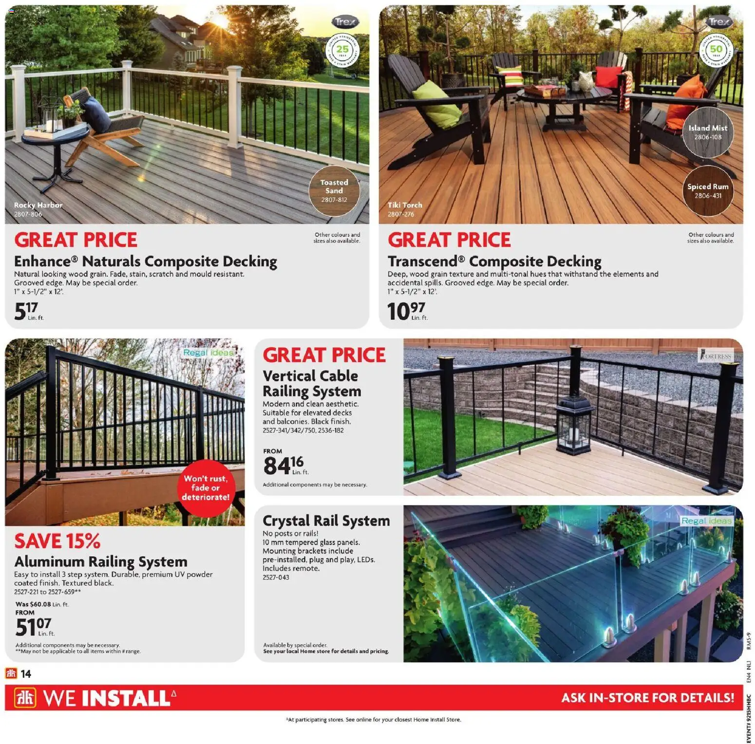 Home Hardware weekly flyer / circulaire - page 15- valid from Apr 9, 2026