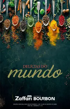 Pré-visualização Zaffari - Ofertas Especial Delícias do Mundo válida a partir de 07/08/2025