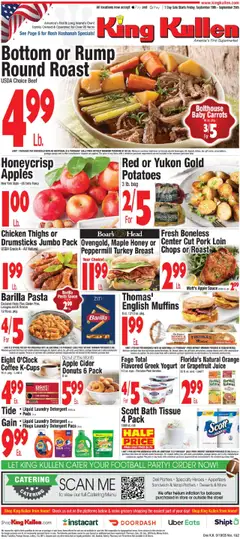 Preview King Kullen Weekly Ad valid from 09/18/2025