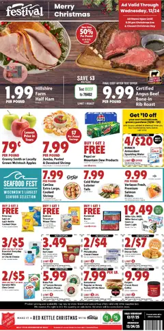Preview Festival Foods Weekly Ad valid from 12/17/2025