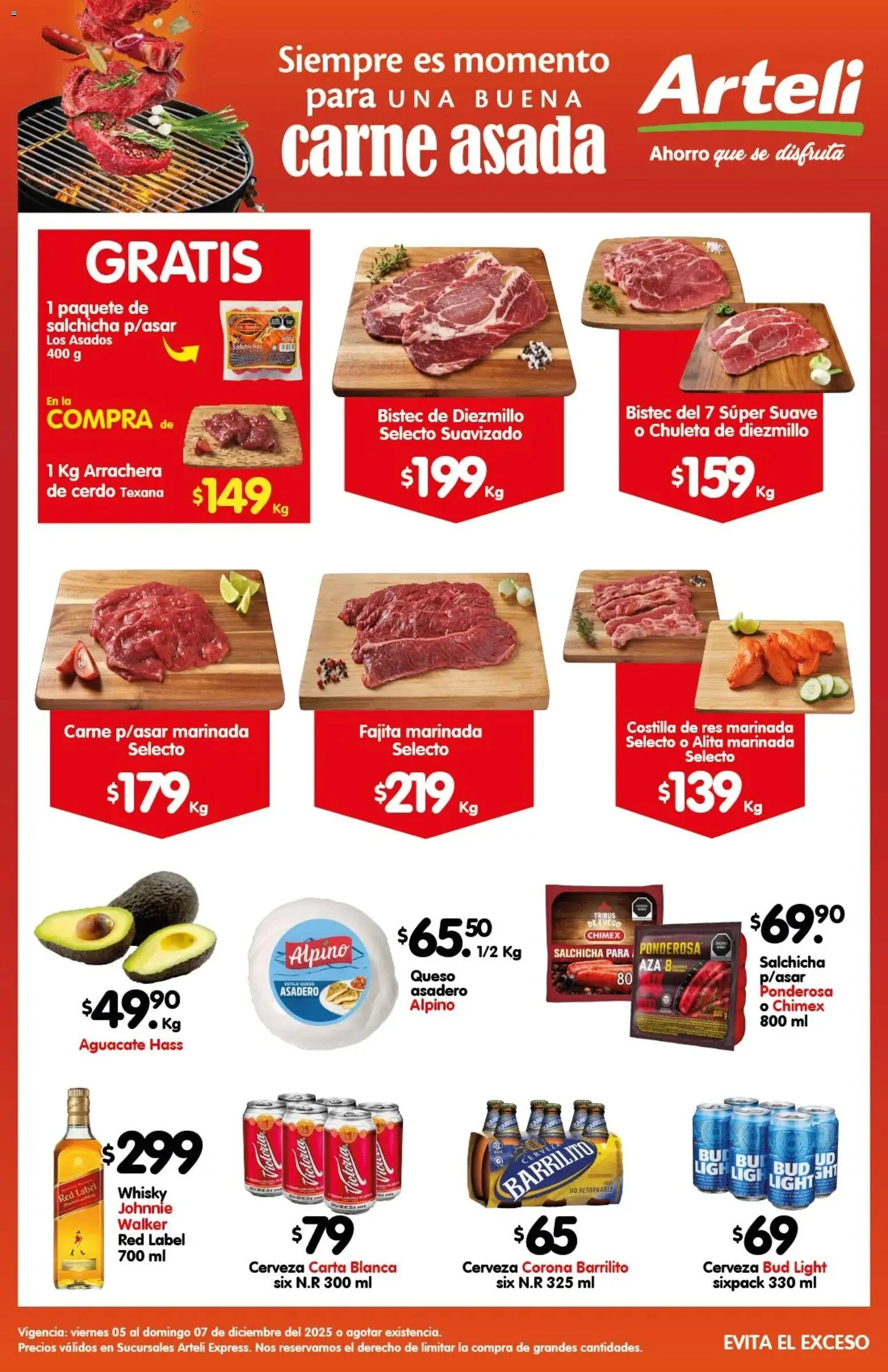 Arteli Carnita Asada Express - página 1- válido desde 05/12/2025