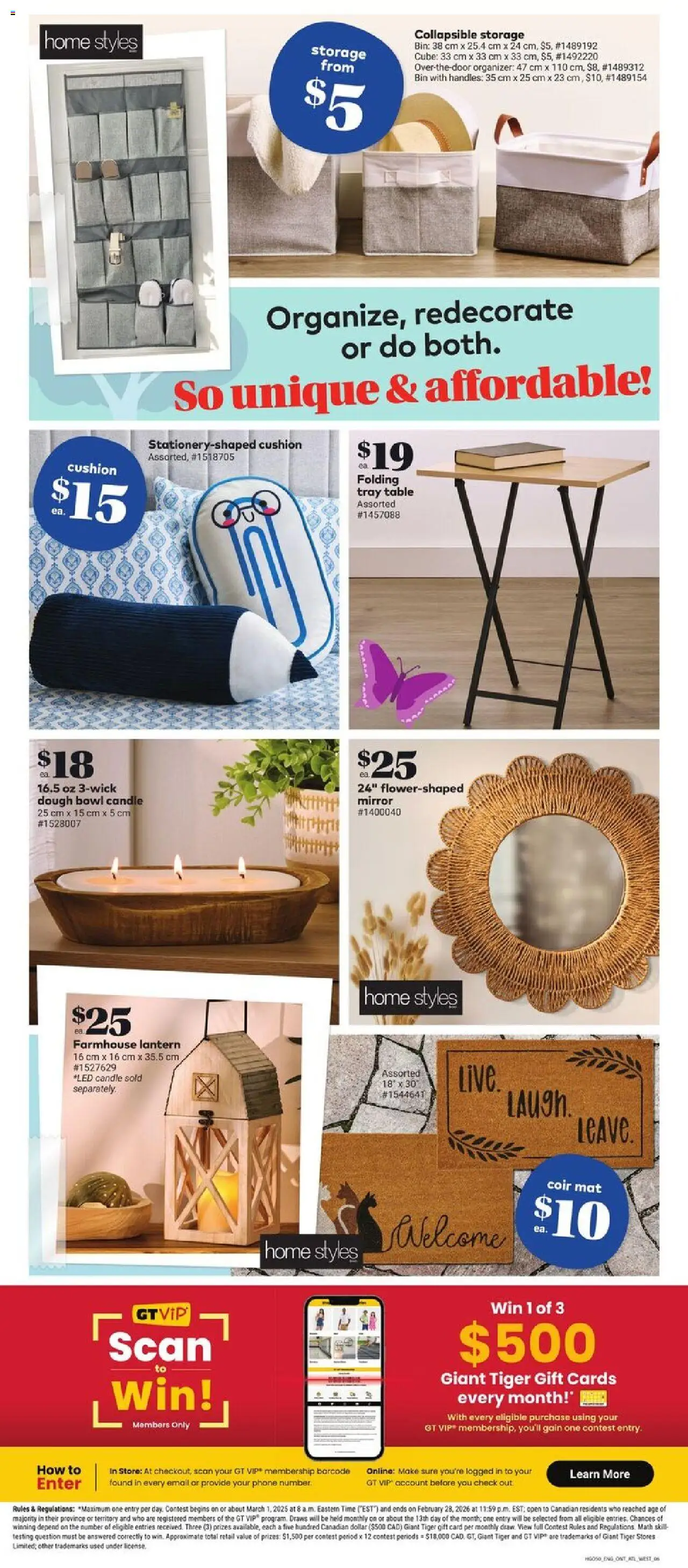 Giant Tiger weekly flyer - page 8- valid from Jul 16, 2025