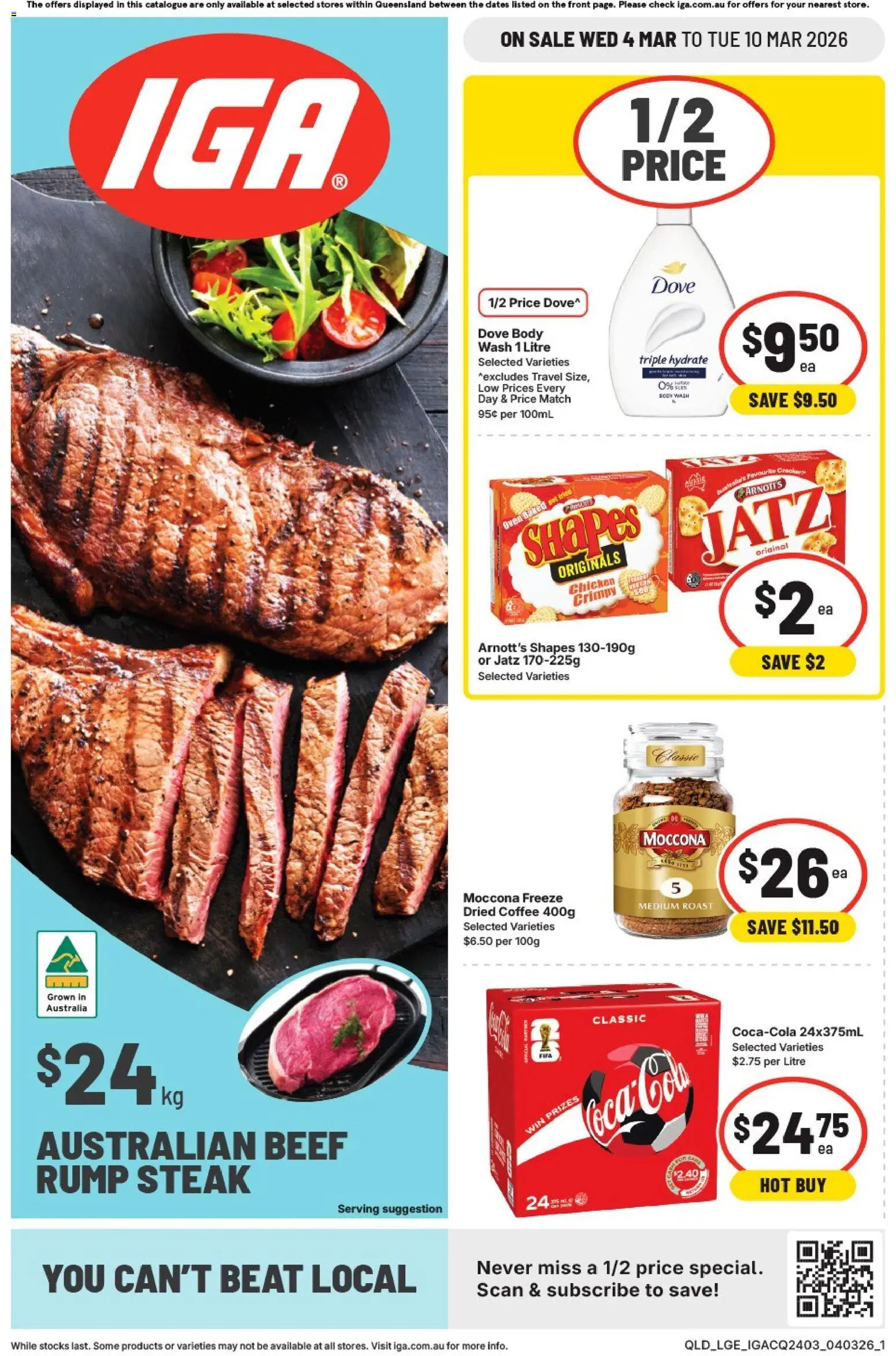 IGA catalogue QLD - page 1- valid from 04/03/2026