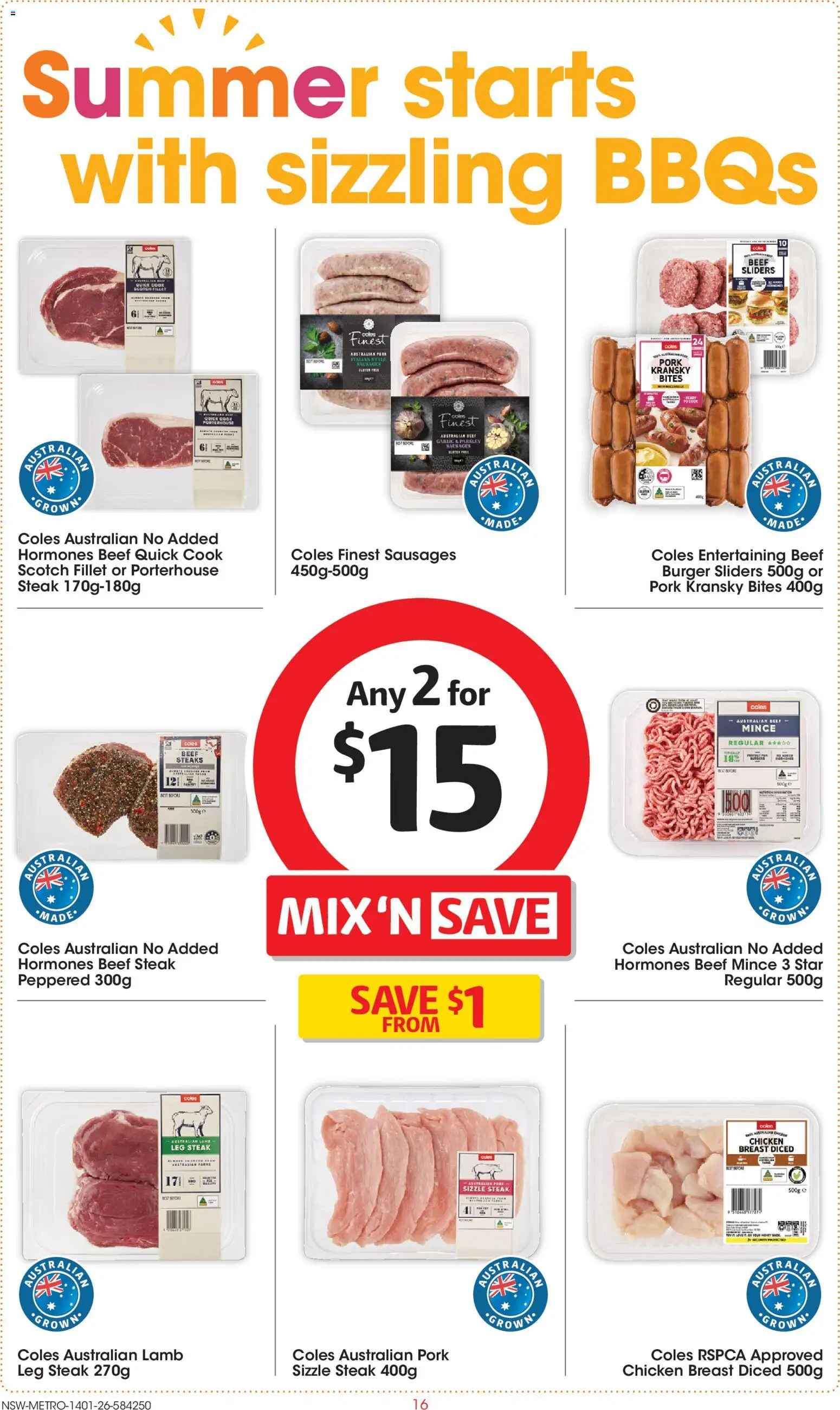 Coles  Catalogue  - page 16- valid from 14/01/2026