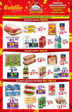 Pré-visualização Roldão - Ofertas Fim de Semana Arrasador válida a partir de 13/11/2025