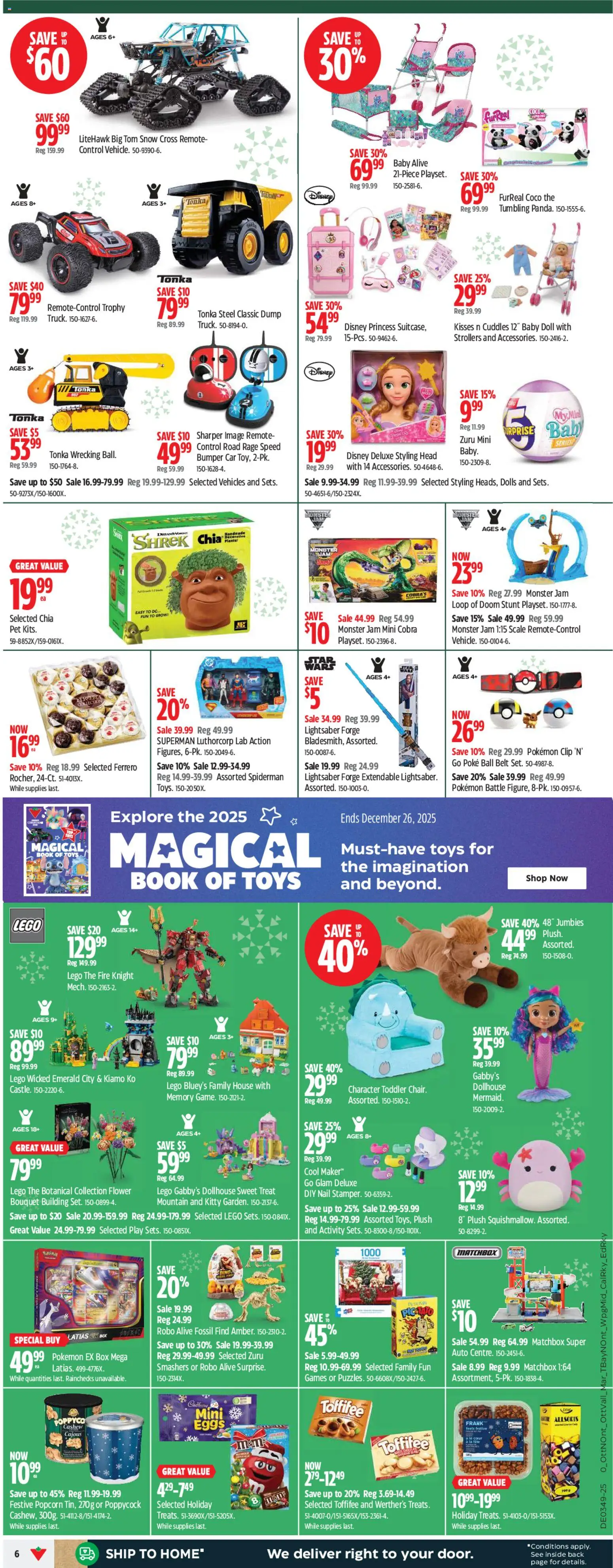 Canadian Tire weekly flyer - page 6- valid from Nov 27, 2025