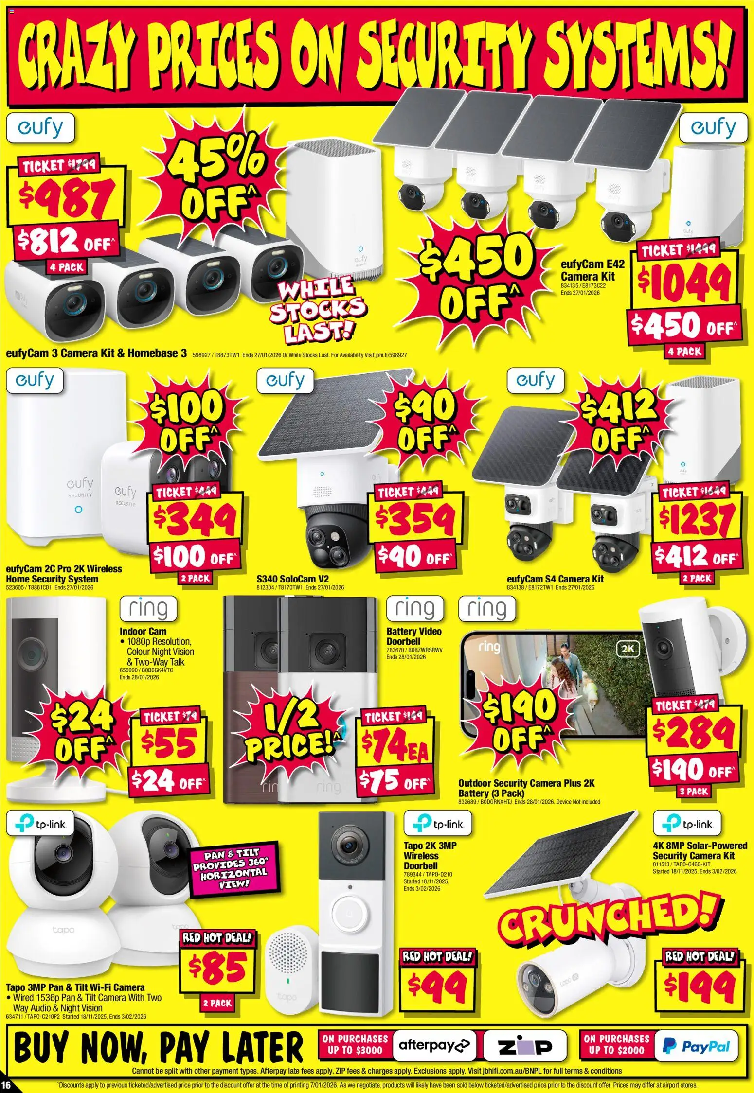 JB Hi-Fi Big Brand Sellout - page 16- valid from 15/01/2026