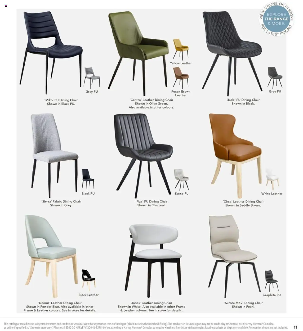 Harvey Norman - HOME – Distinct Style Dining Collections - page 11- valid from 15/07/2025