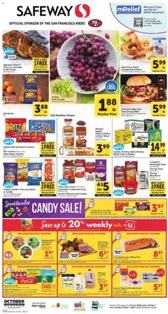 Preview Safeway Weekly Ad valid from 10/01/2025