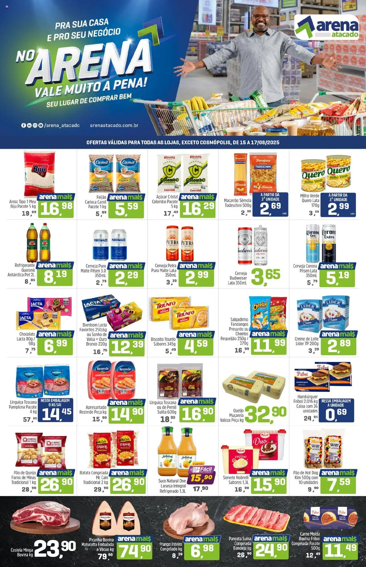 Arena Atacado - Ofertas da semana - página 1- válido a partir de 15/08/2025
