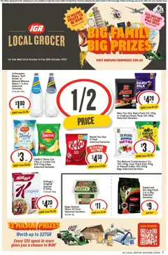 IGA catalogue preview - valid from 22/10/2025
